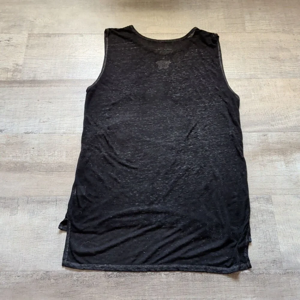 Marilyn Graphic Muscle Tank - Black